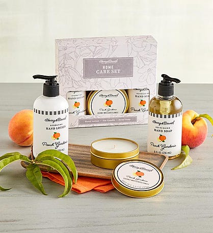 Peach Gardenia Care Gift Set
